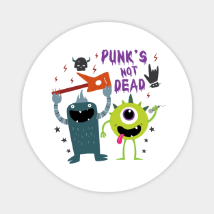 Punk Monsters Magnet